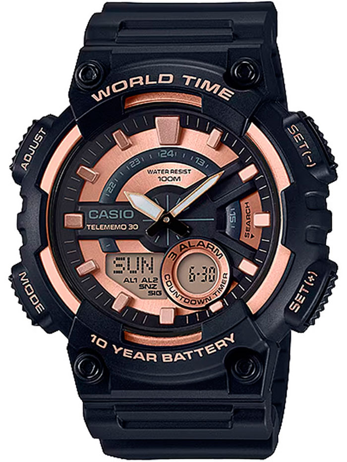 Наручные часы Casio AEQ-110W-1A3. Фото 0.