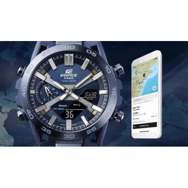 Наручные часы Casio ECB-2000CB-2A. Фото 1.