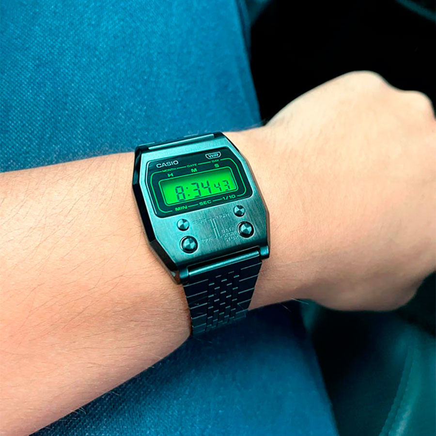 Наручные часы Casio A1100B-1. Фото 3.