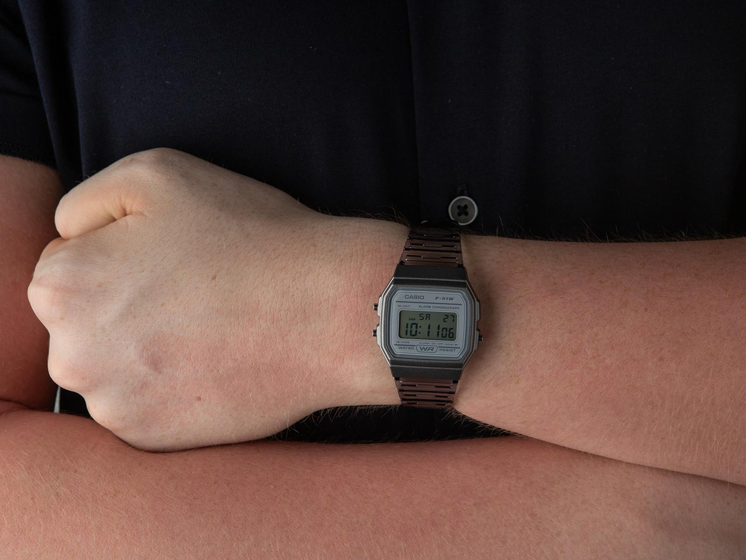 Наручные часы Casio F-91WS-8. Фото 3.