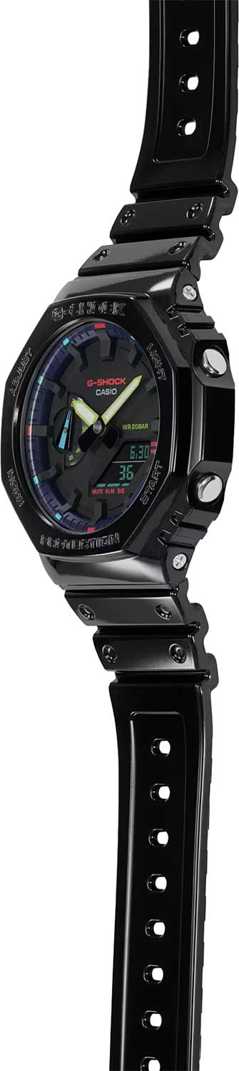 Наручные часы Casio GA-2100RGB-1A. Фото 5.