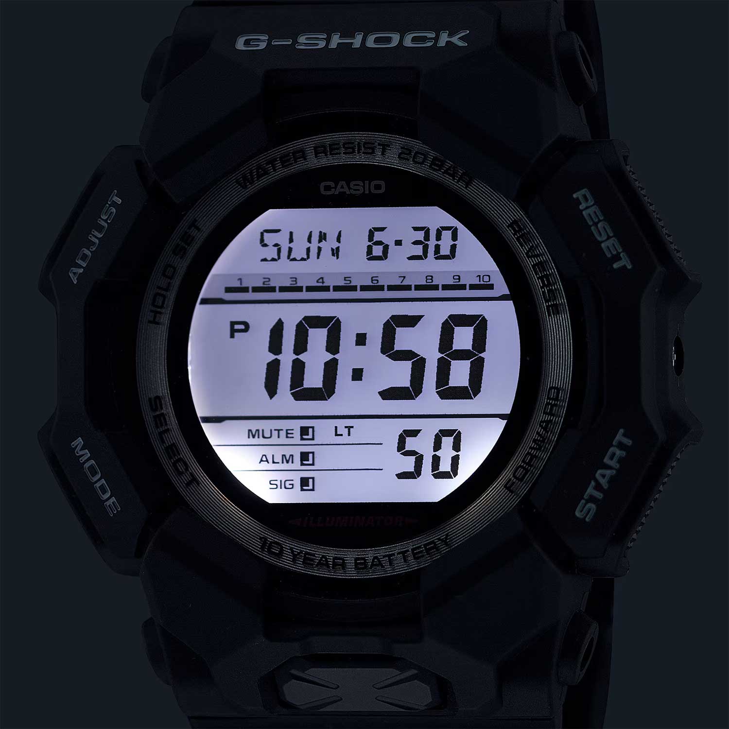 Наручные часы Casio GD-010-1. Фото 1.