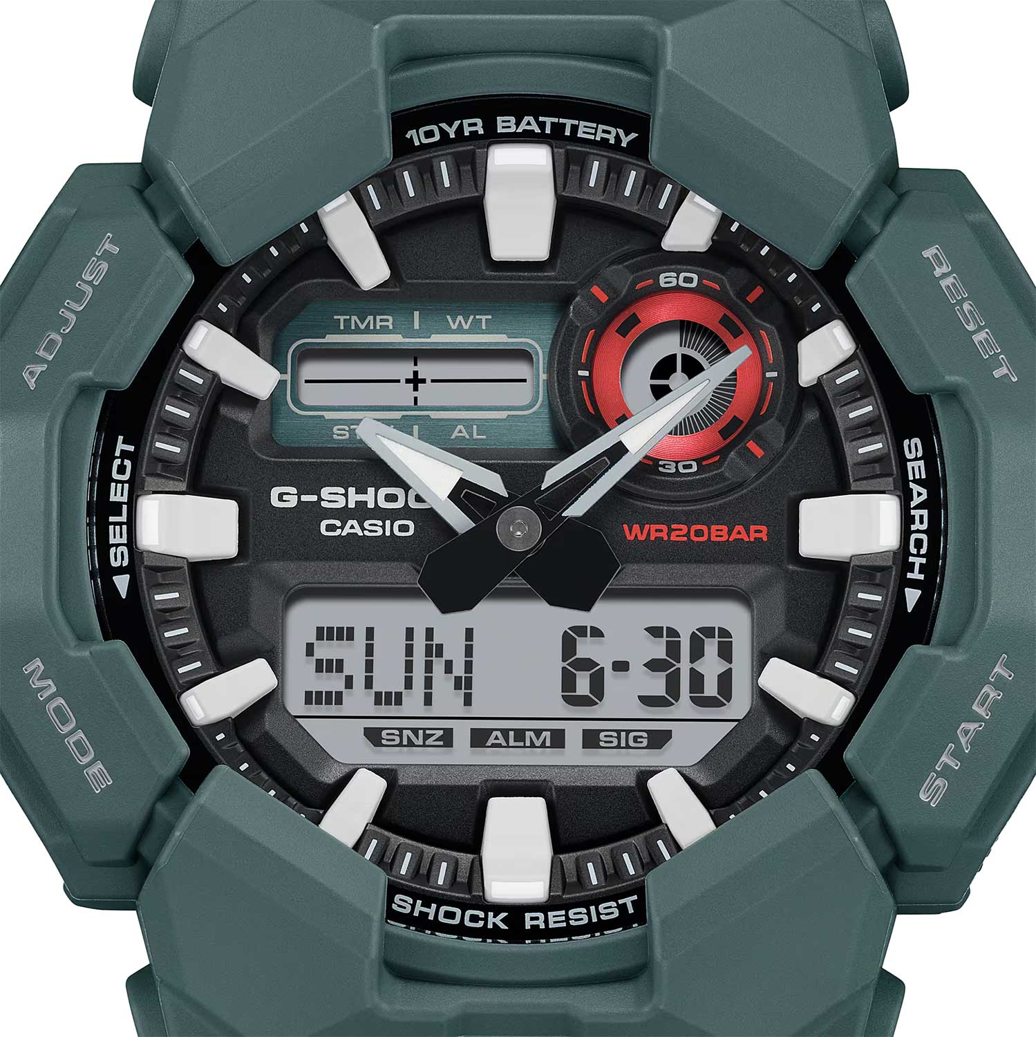 Наручные часы Casio GA-010-2A. Фото 1.