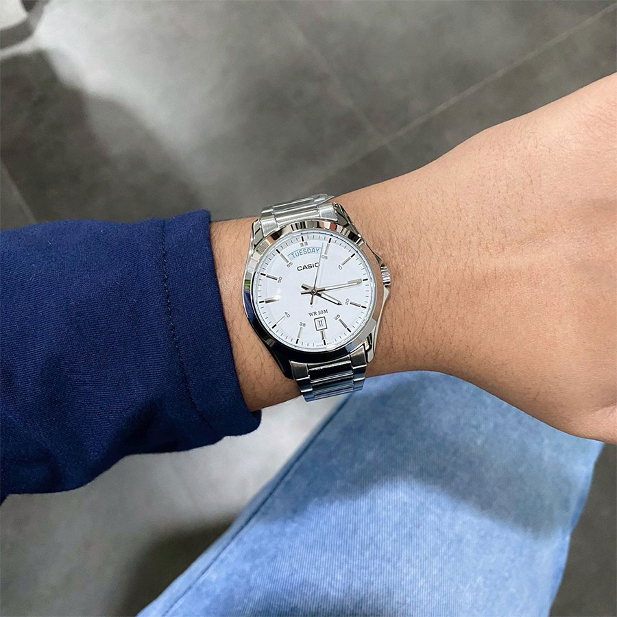 Наручные часы Casio MTP-1370D-7A3. Фото 5.