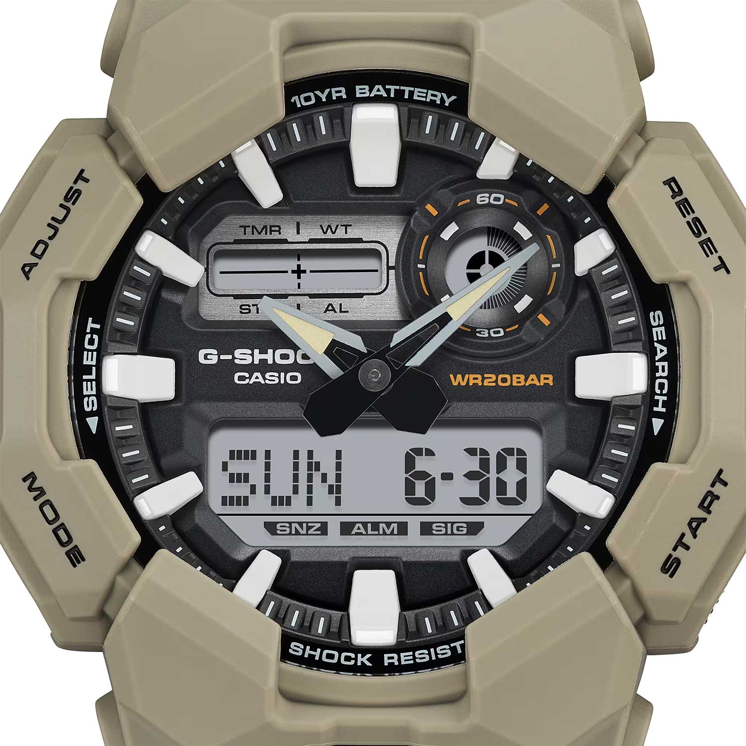 Наручные часы Casio GA-010-5A. Фото 1.