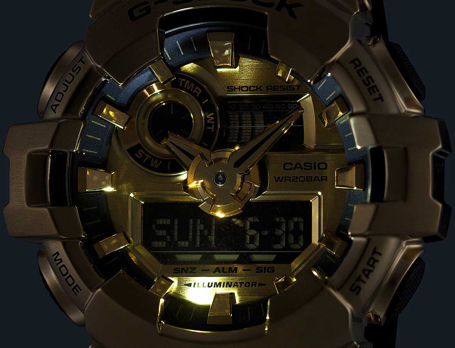 Наручные часы Casio GM-700G-9A. Фото 2.