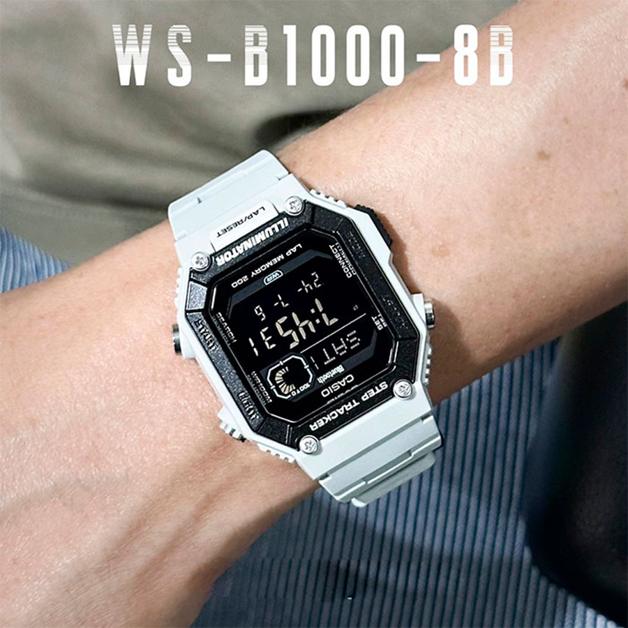 Наручные часы Casio WS-B1000-8B. Фото 2.