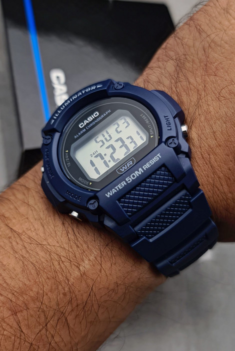 Наручные часы Casio W-219H-2A. Фото 4.