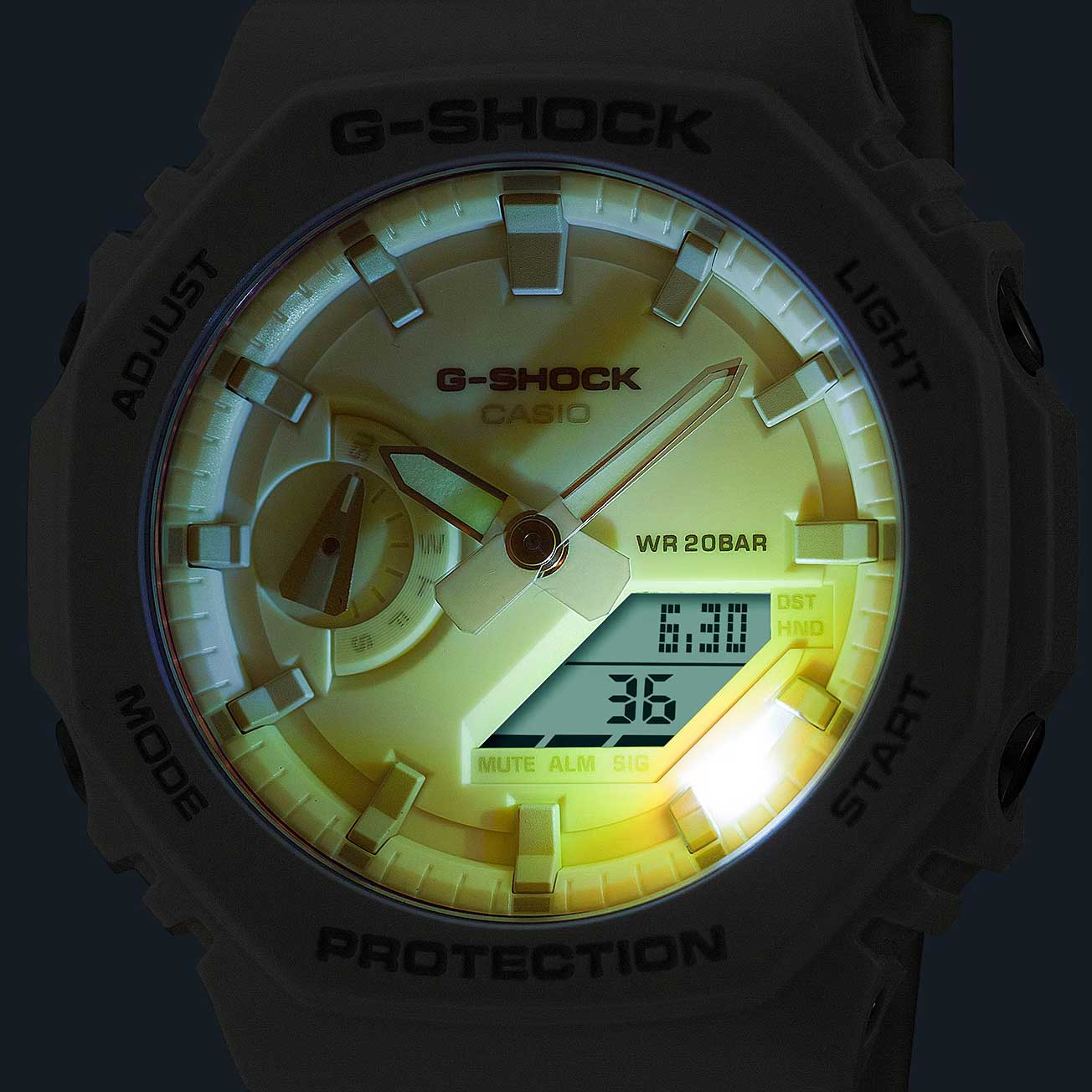 Наручные часы Casio GA-2100TL-7A. Фото 3.
