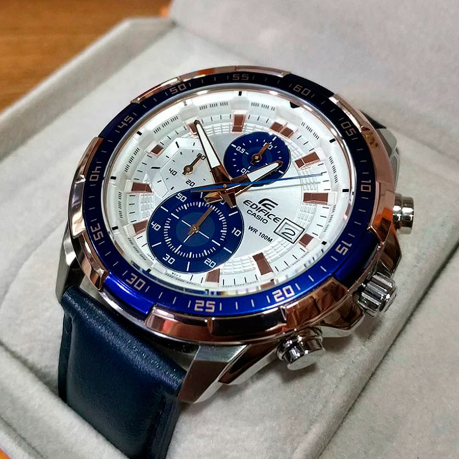 Наручные часы Casio EFR-539L-7C. Фото 6.