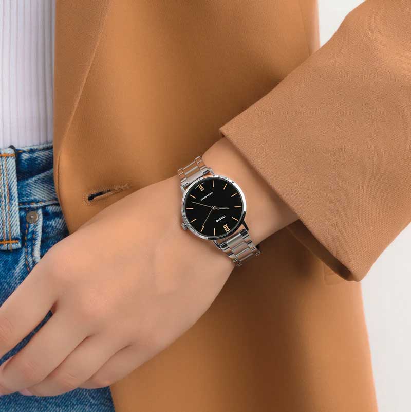 Наручные часы Casio LTP-VT01D-1B. Фото 3.