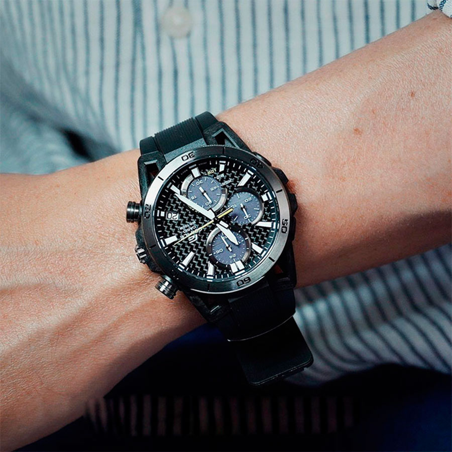 Наручные часы Casio EQS-960PB-1A. Фото 4.