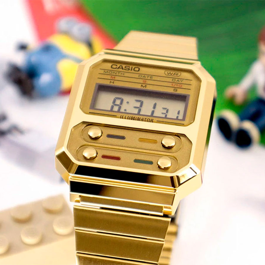 Наручные часы Casio A100WEG-9A. Фото 2.