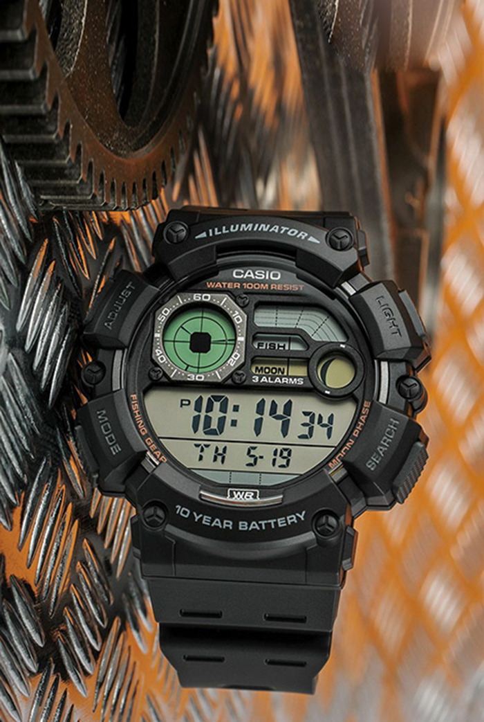 Наручные часы Casio WS-1500H-1A. Фото 3.