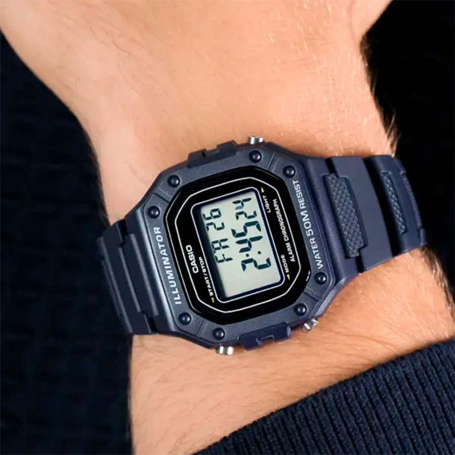 Наручные часы Casio W-218H-2A. Фото 6.