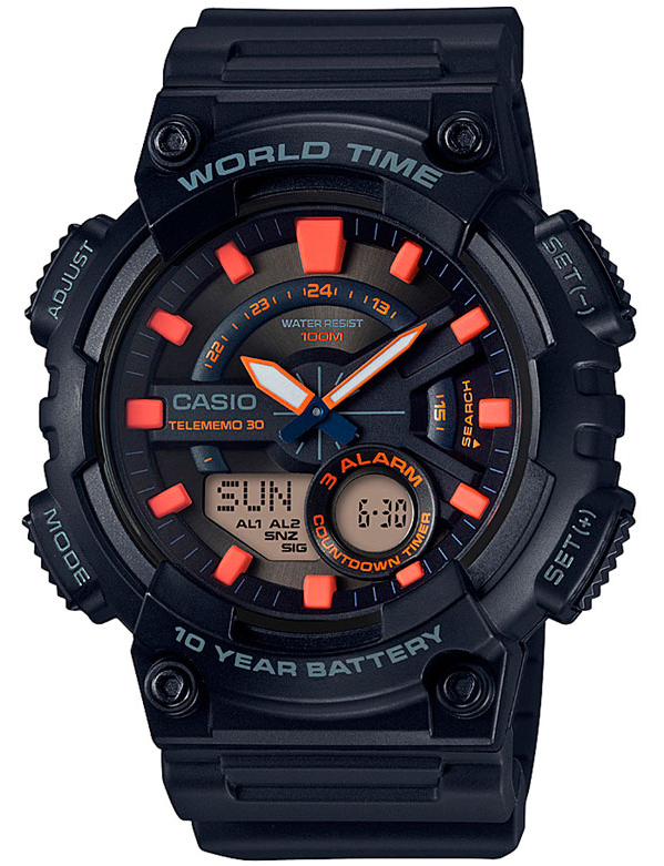 Наручные часы Casio AEQ-110W-1A2. Фото 0.