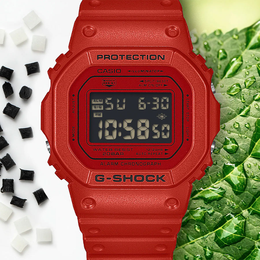 Наручные часы Casio DW-5600RRB-4. Фото 1.