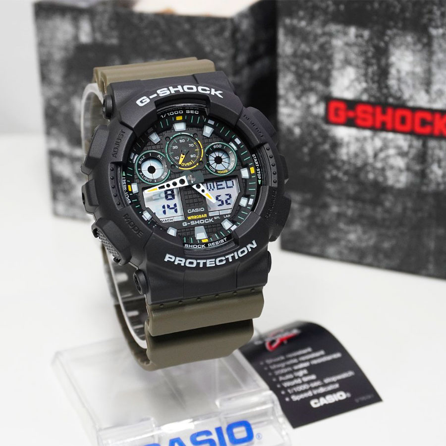 Наручные часы Casio GA-100TU-1A3. Фото 4.