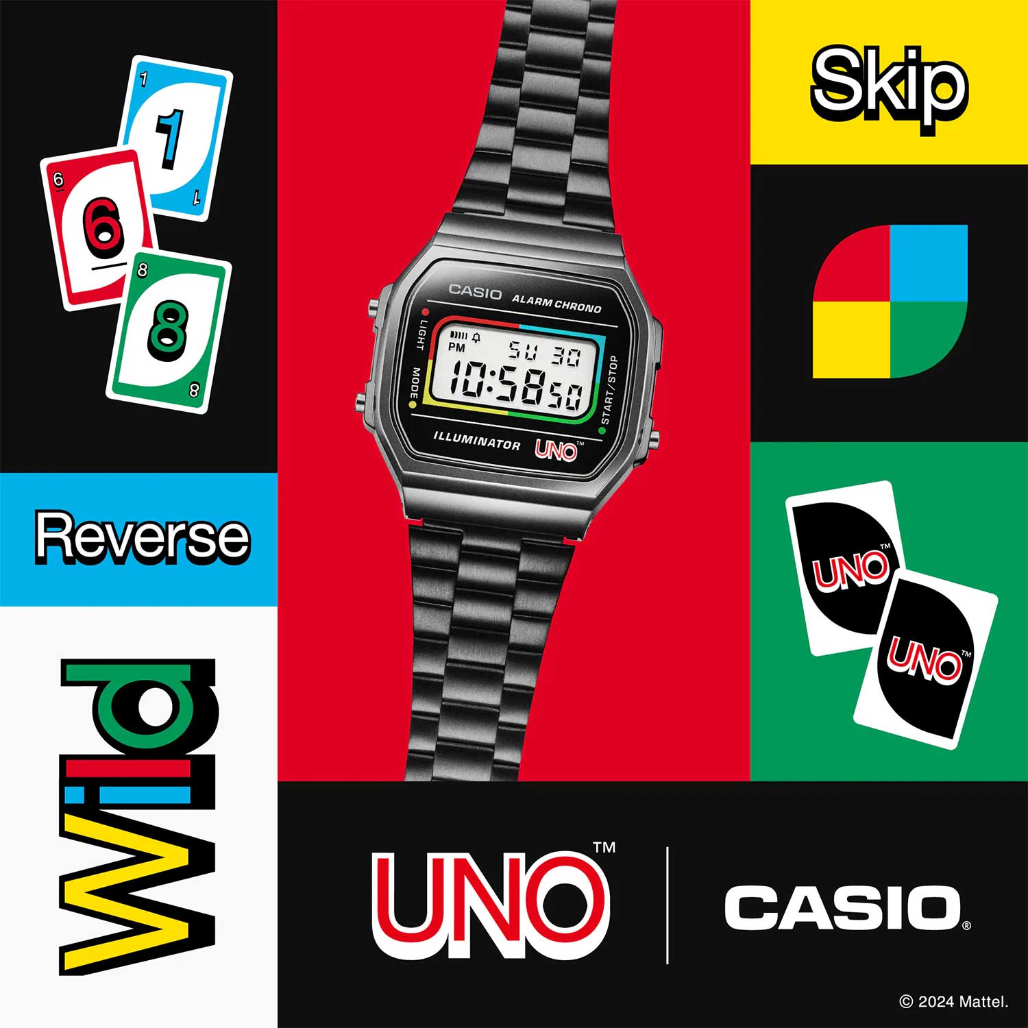 Наручные часы Casio A168WEUC-1A. Фото 8.