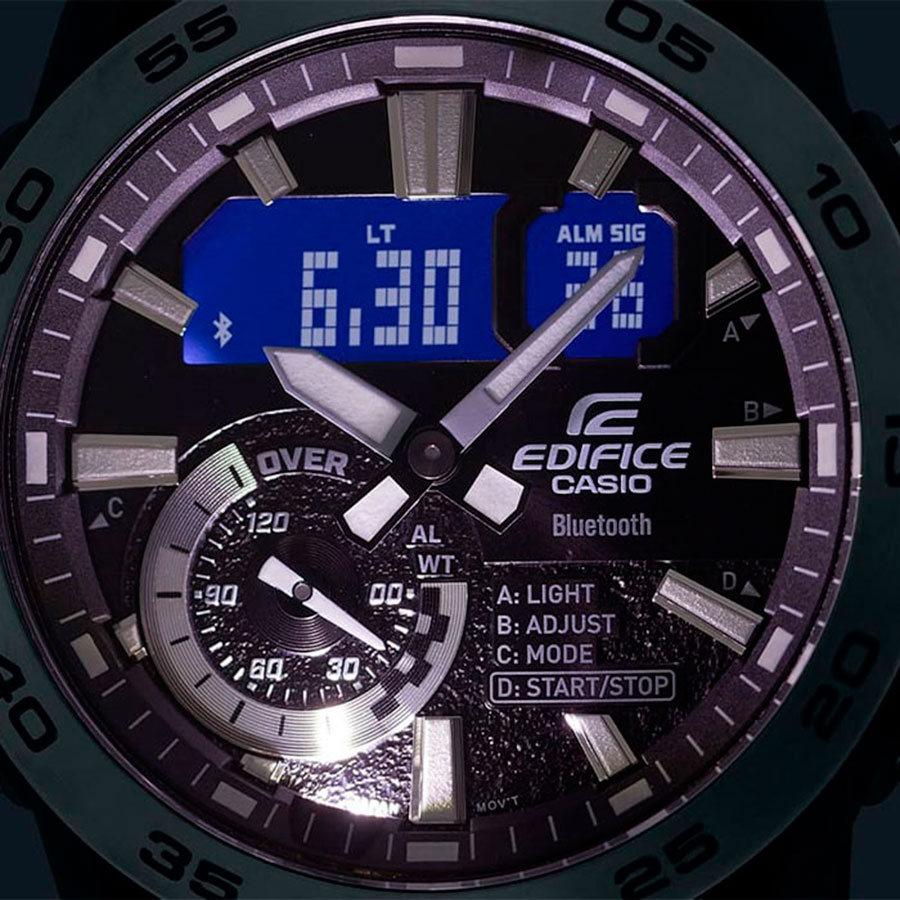 Наручные часы Casio ECB-40BK-1A. Фото 6.