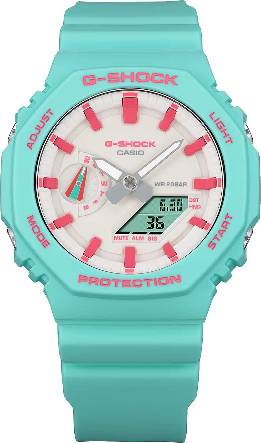 Наручные часы Casio GA-2100RB-3A. Фото 4.