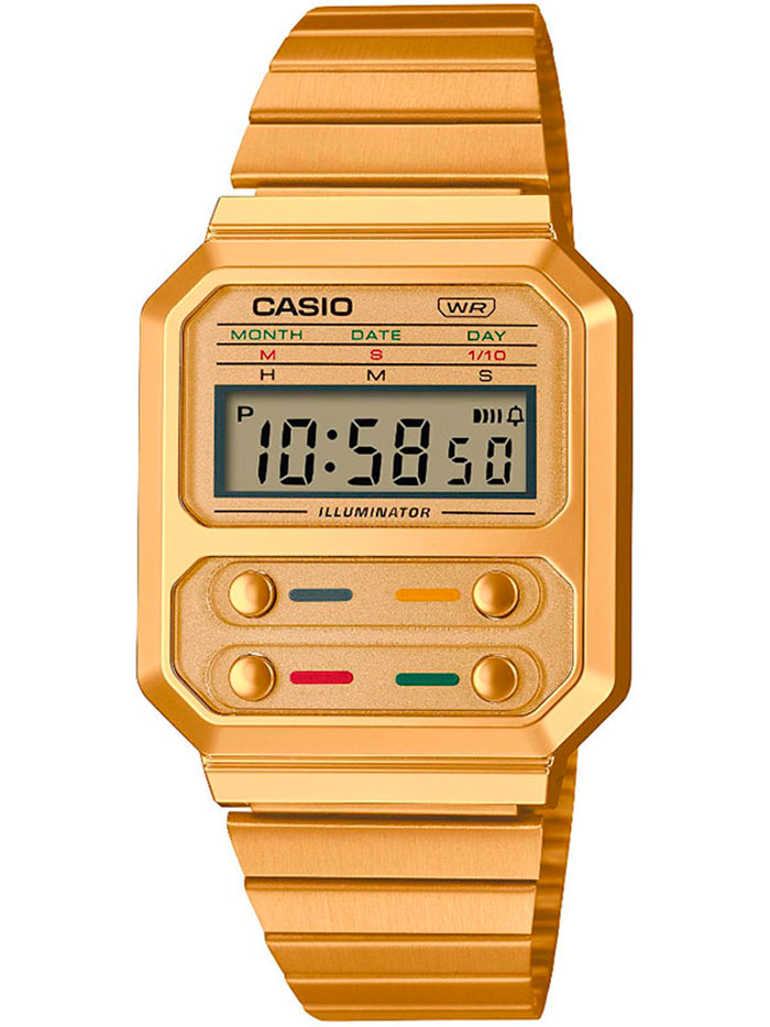 Наручные часы Casio A100WEG-9A. Фото 0.
