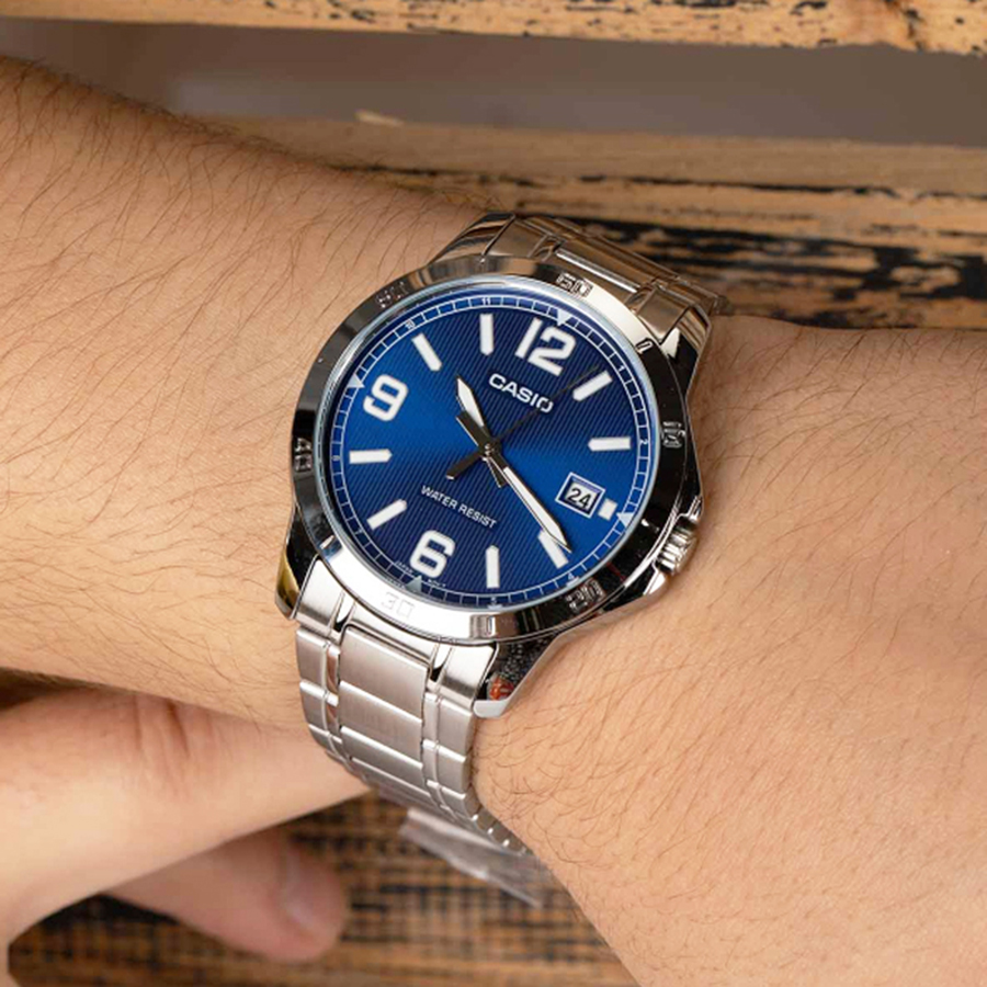 Наручные часы Casio MTP-V004D-2B. Фото 2.