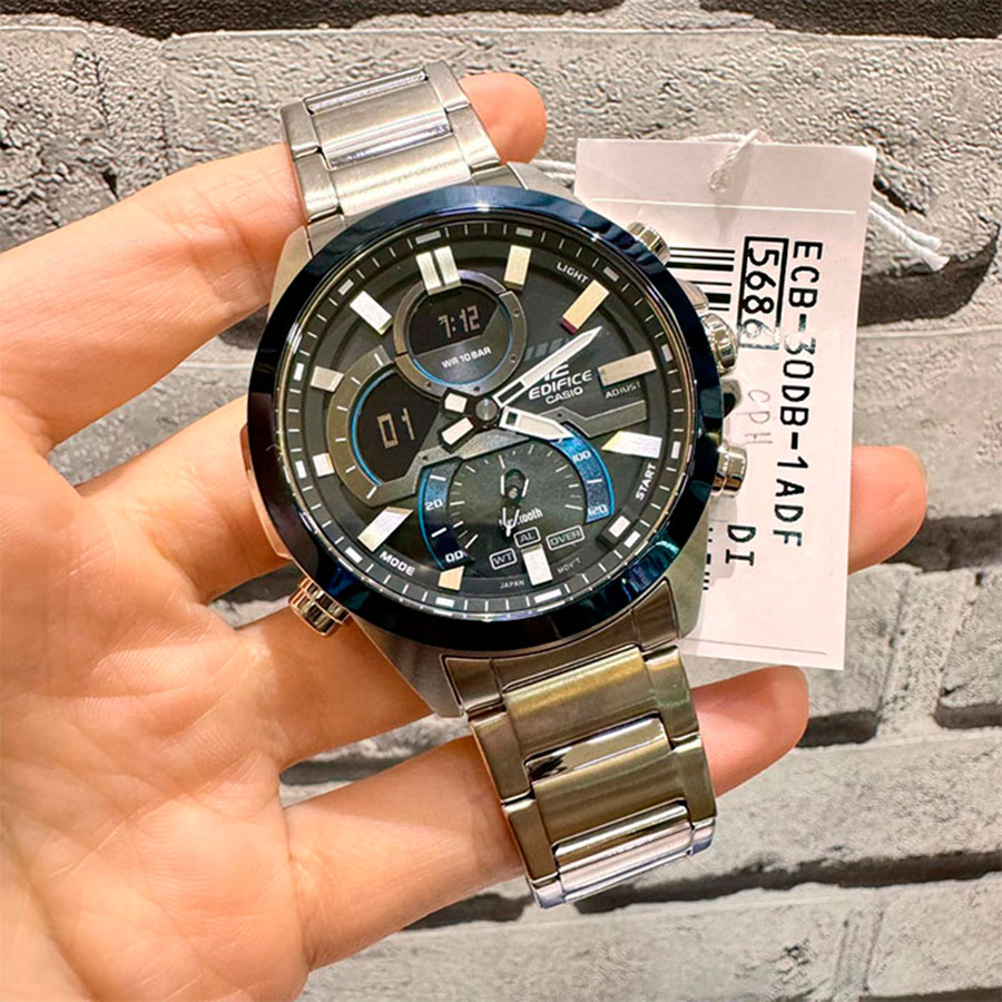 Наручные часы Casio ECB-30DB-1A. Фото 3.