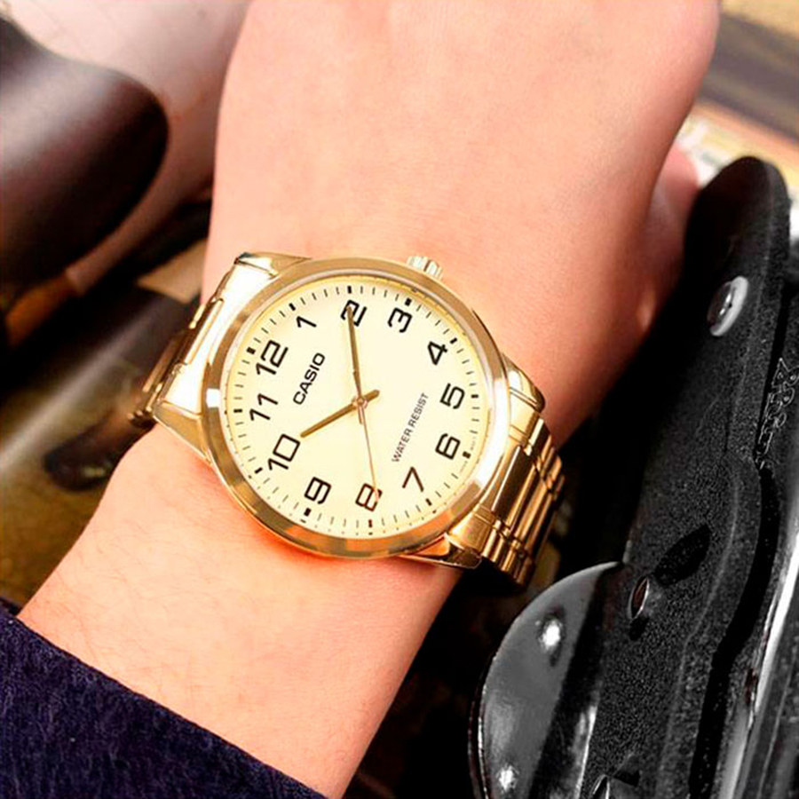 Наручные часы Casio MTP-V001G-9B. Фото 3.