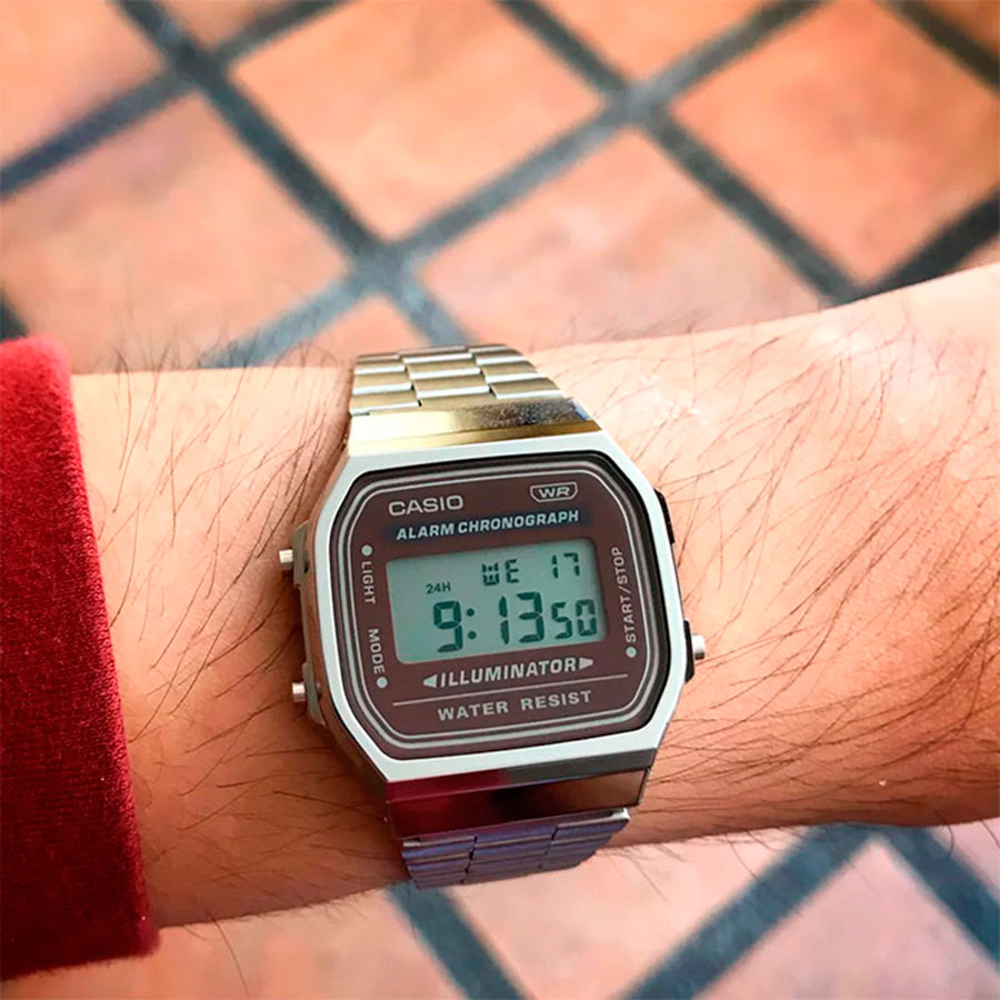 Наручные часы Casio A168WA-5A. Фото 8.