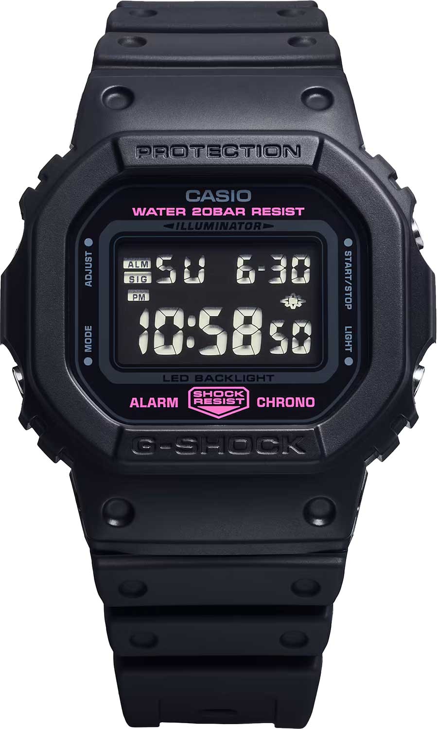 Наручные часы Casio DW-5600PK-1. Фото 1.