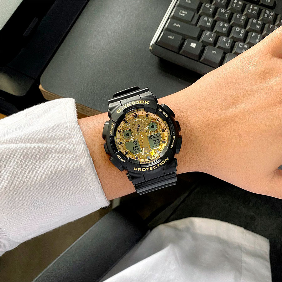 Наручные часы Casio GA-100GGB-1A9. Фото 5.