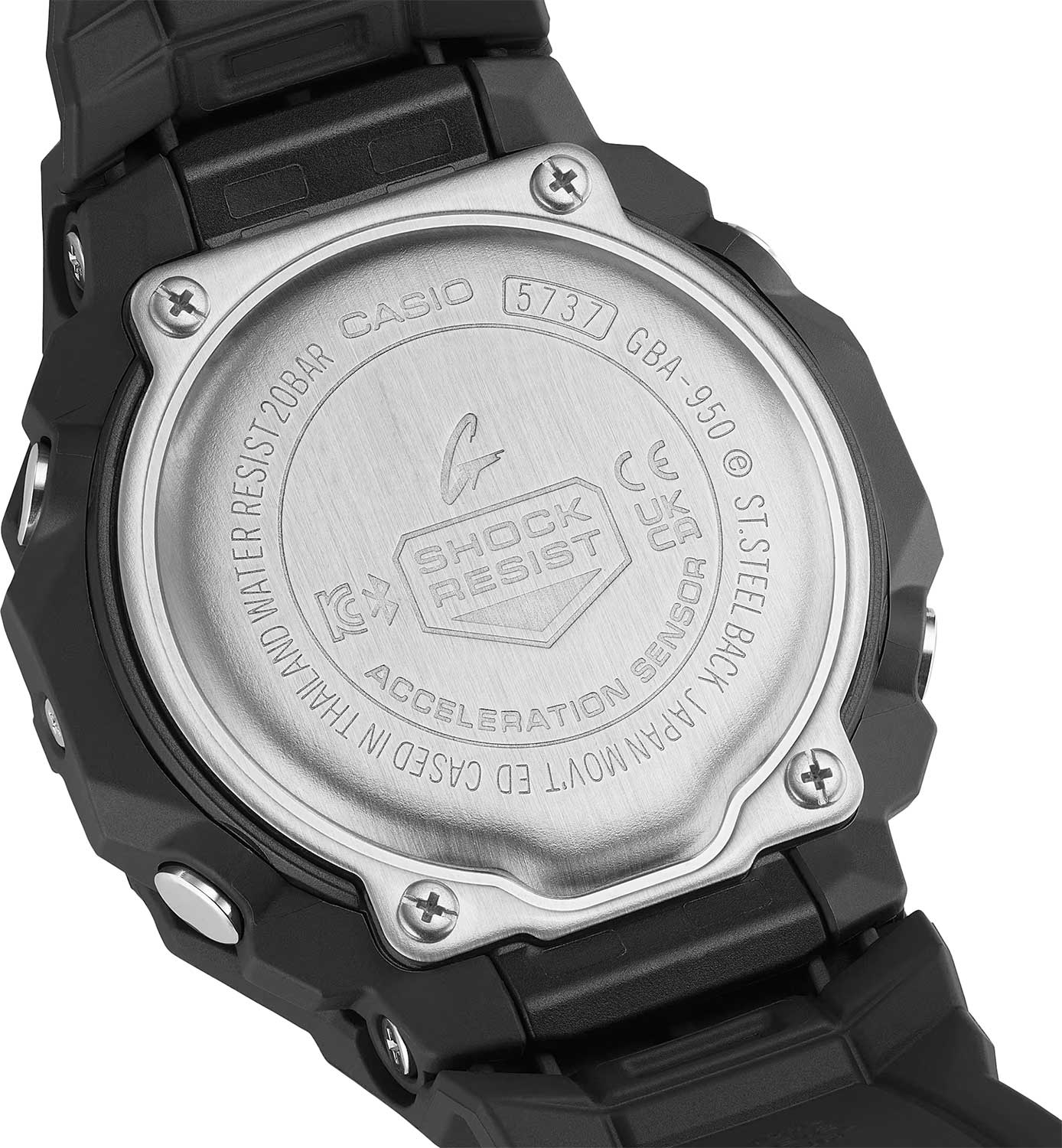 Наручные часы Casio GBA-950-1A. Фото 7.