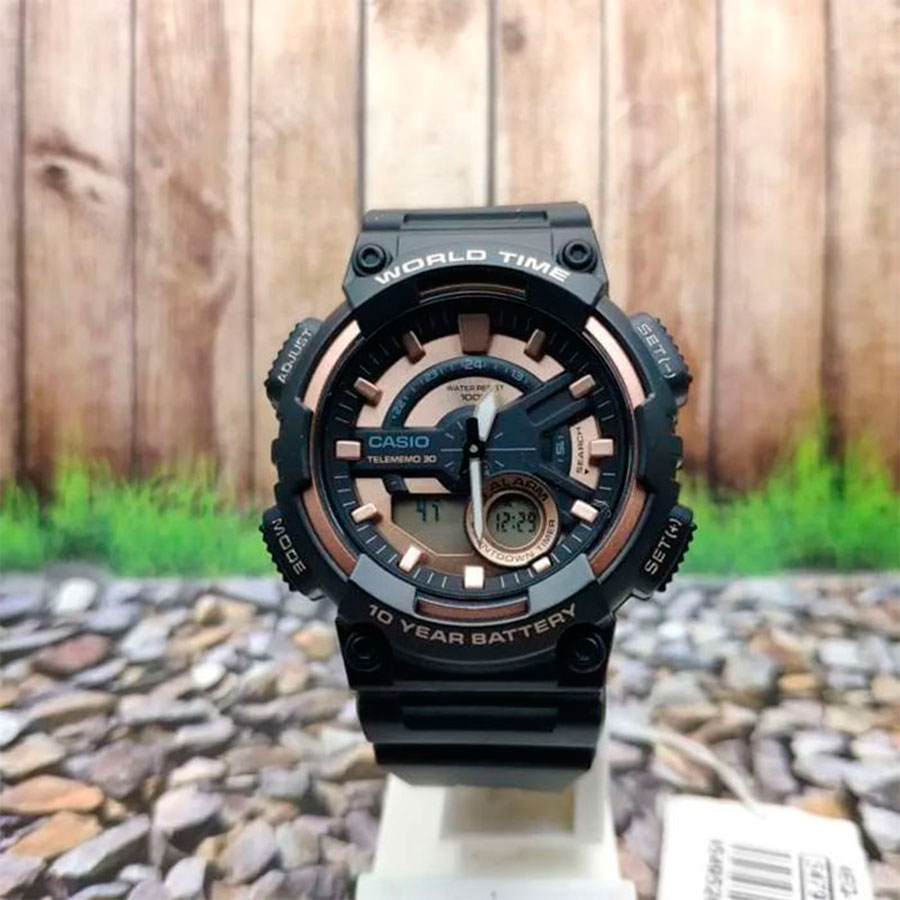 Наручные часы Casio AEQ-110W-1A3. Фото 1.