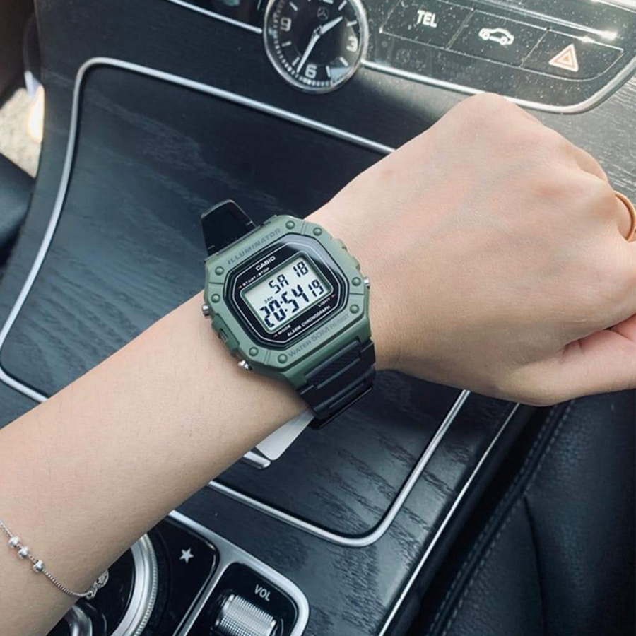 Наручные часы Casio W-218H-3A. Фото 3.