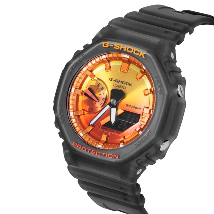 Наручные часы Casio GA-2100FLS-8A4. Фото 1.