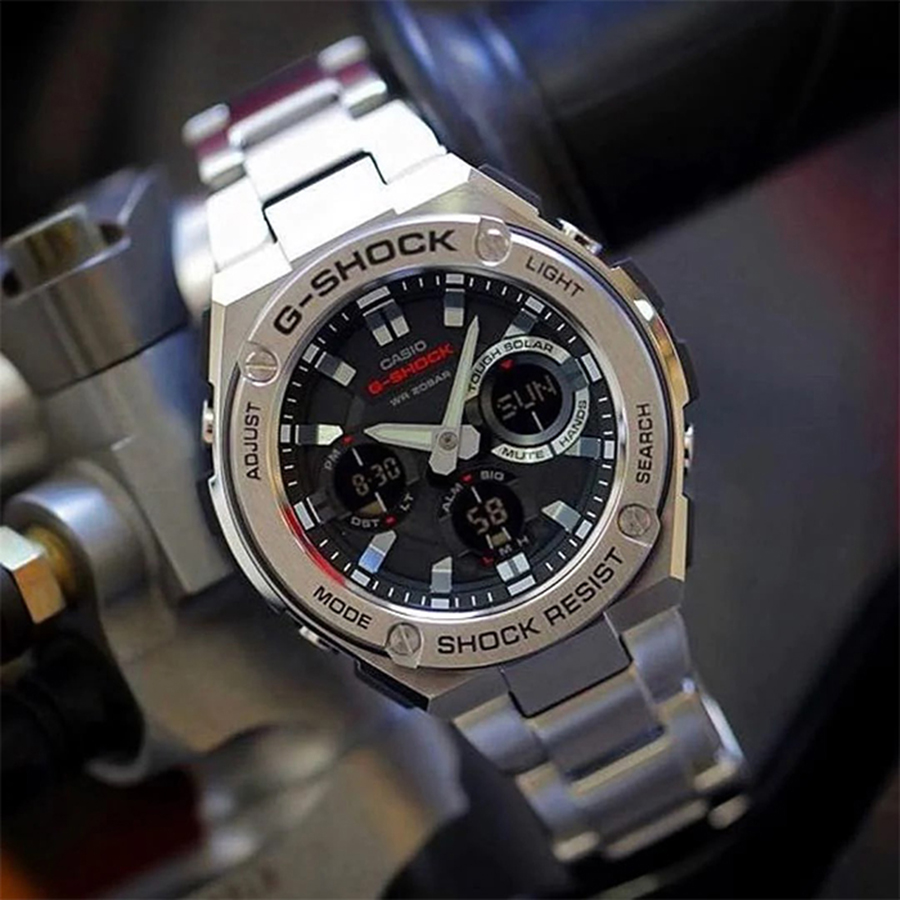 Наручные часы Casio GST-S110D-1A. Фото 1.