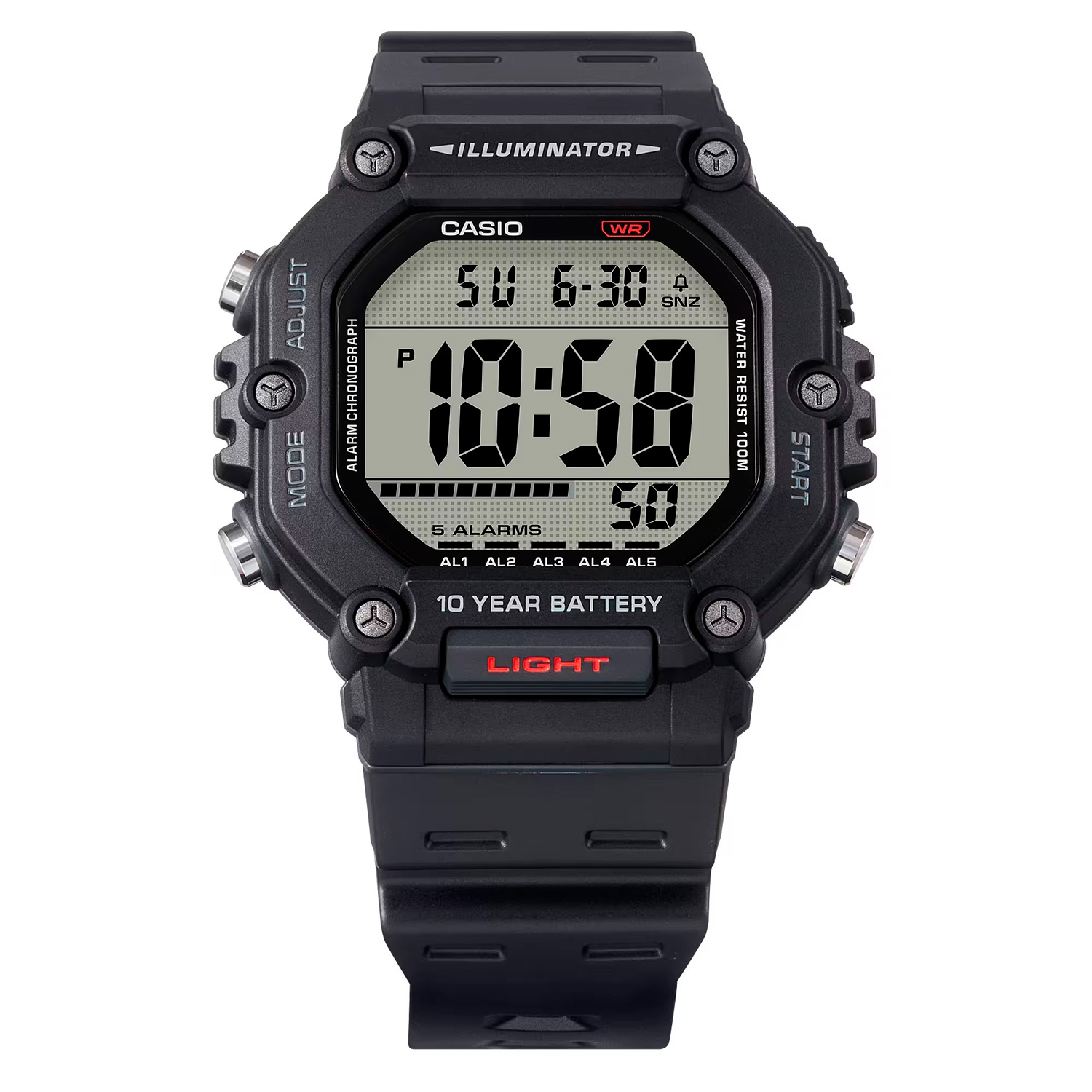 Наручные часы Casio AE-1600H-1A. Фото 2.