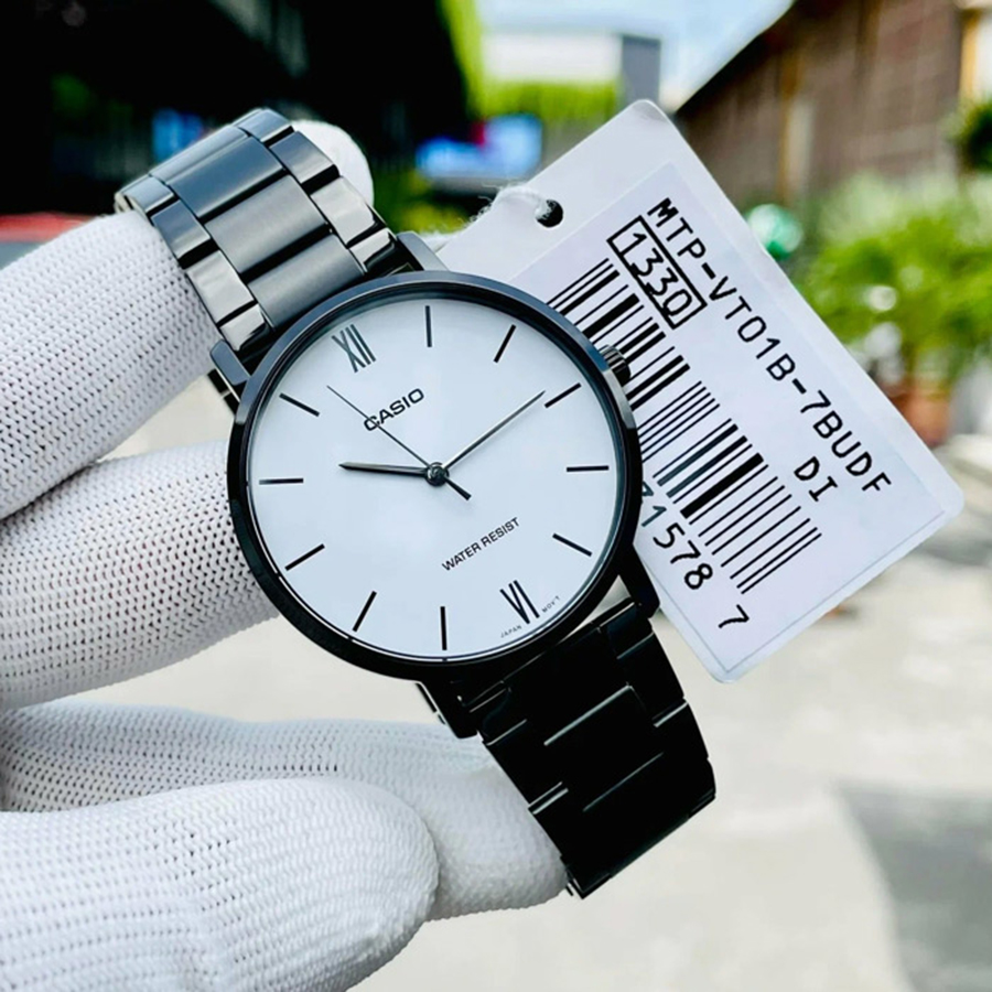 Наручные часы Casio MTP-VT01B-7B. Фото 1.
