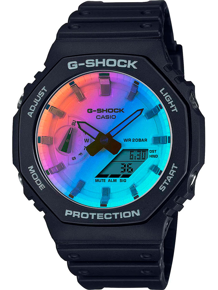 Наручные часы Casio GA-2100SR-1A. Фото 0.