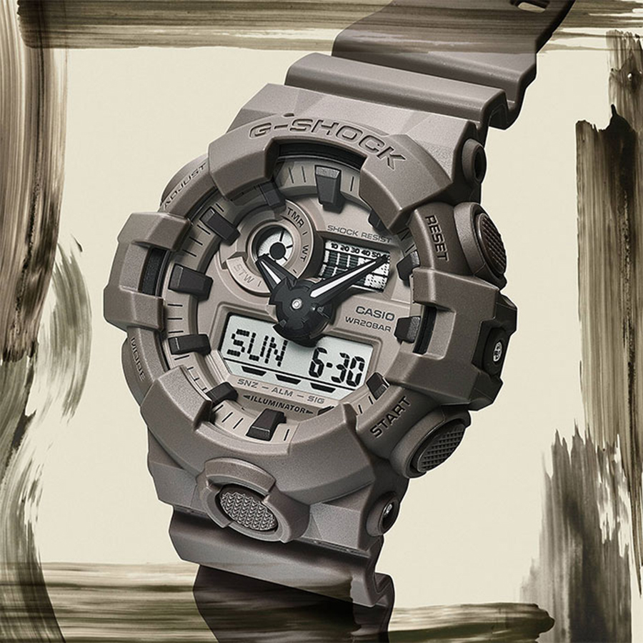 Наручные часы Casio GA-700NC-5A. Фото 3.