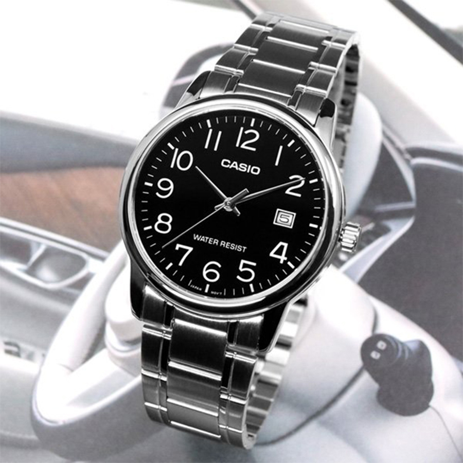 Наручные часы Casio MTP-V002D-1B. Фото 1.
