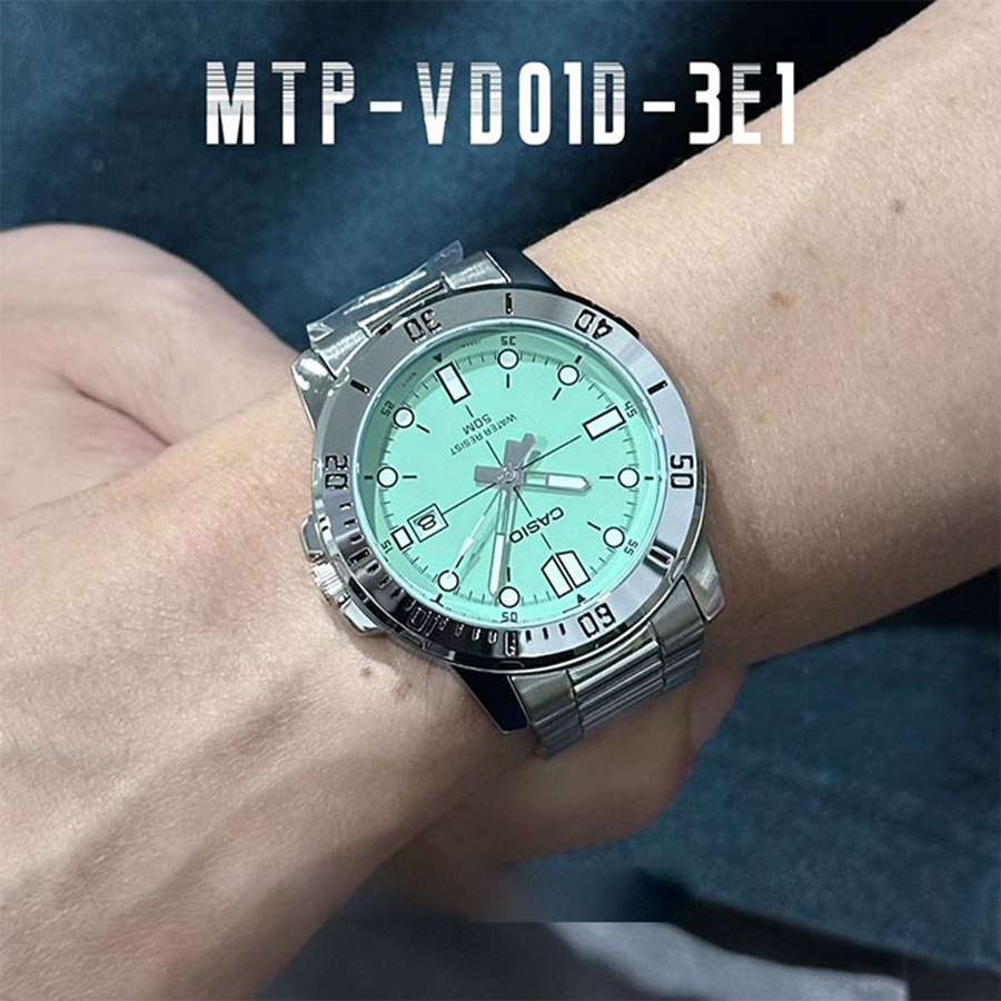 Наручные часы Casio MTP-VD01D-3E1. Фото 3.