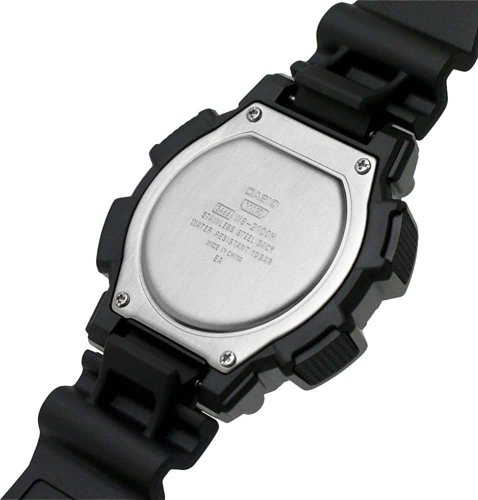 Наручные часы Casio WS-2100H-1A. Фото 1.