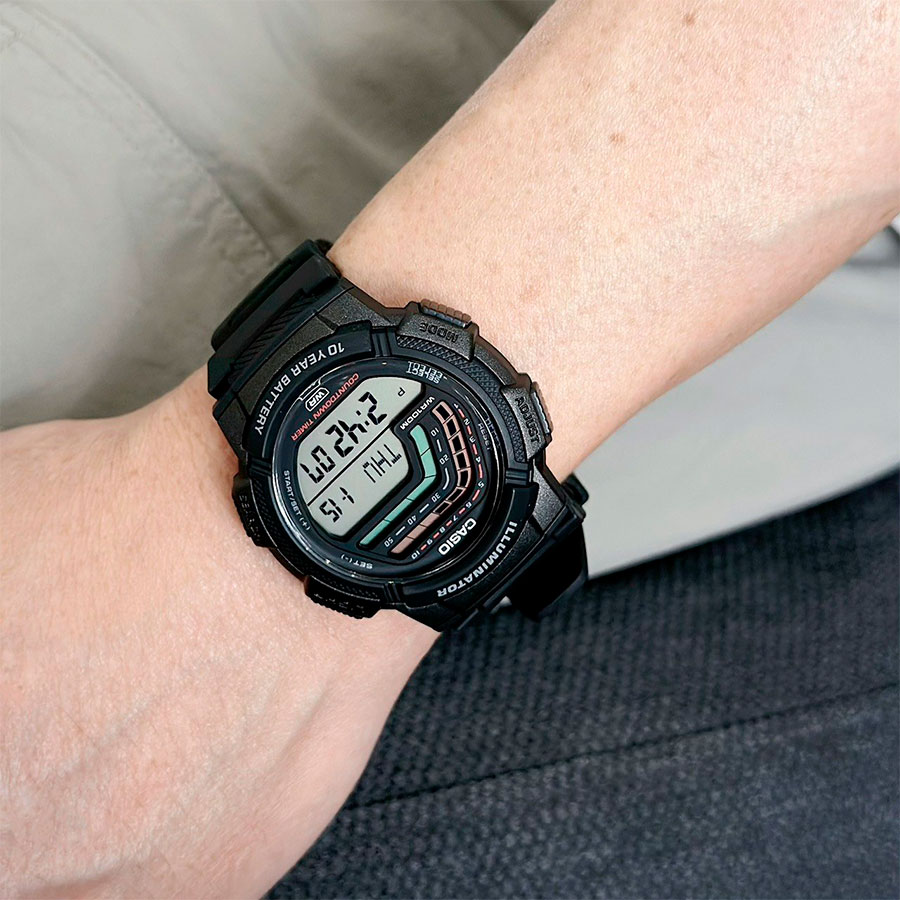Наручные часы Casio WS-1800-1A. Фото 6.