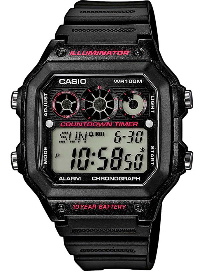 Наручные часы Casio AE-1300WH-1A2. Фото 0.