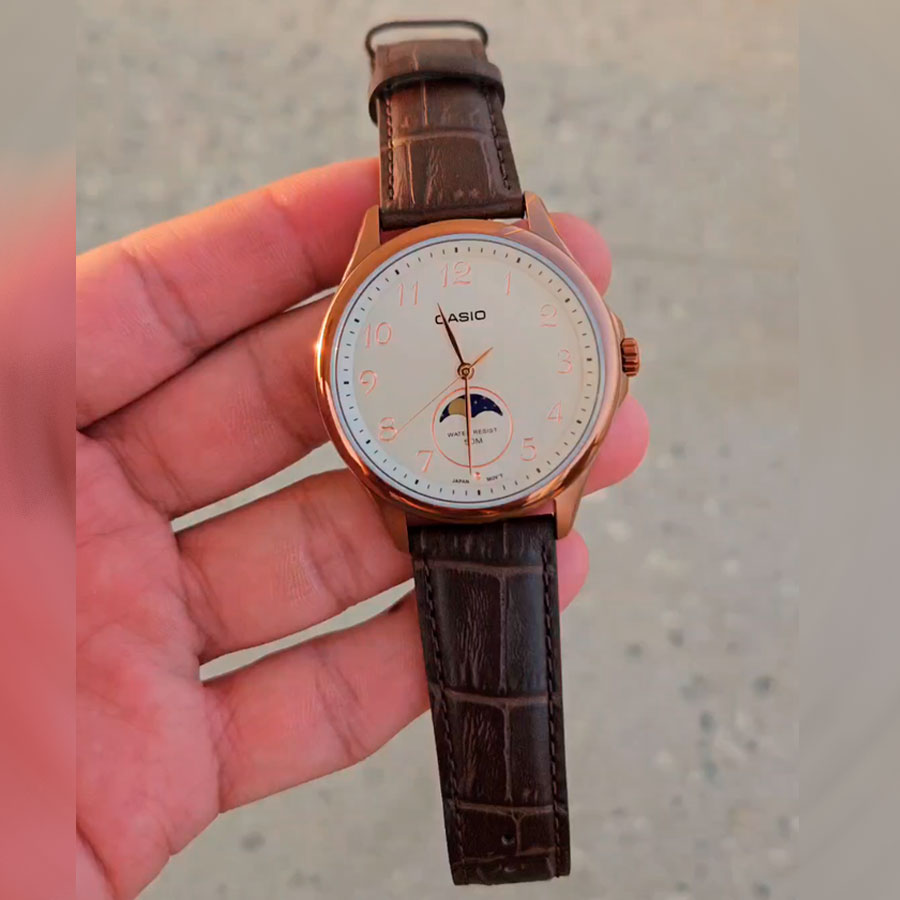 Наручные часы Casio MTP-M110RL-5A. Фото 3.