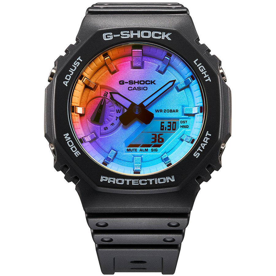 Наручные часы Casio GA-2100SR-1A. Фото 8.