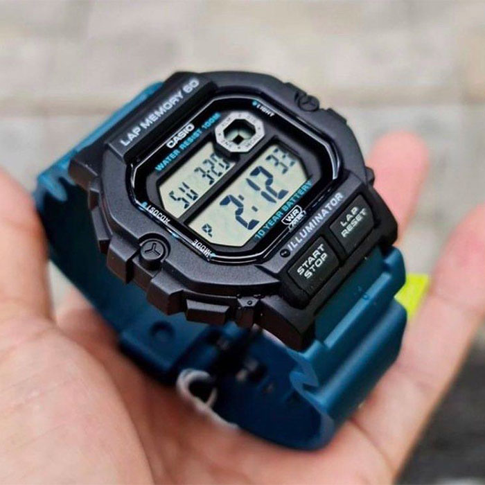 Наручные часы Casio WS-1400H-3A. Фото 6.