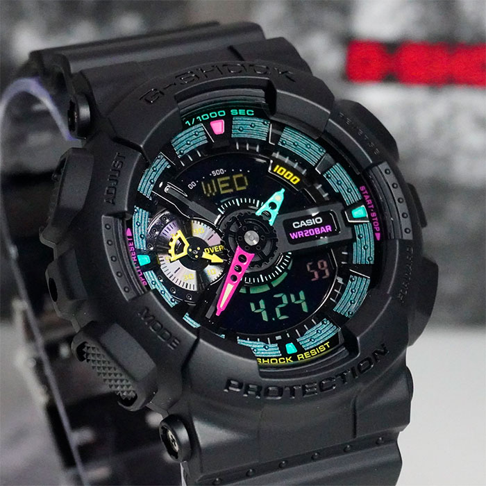 Наручные часы Casio GA-110MF-1A. Фото 1.